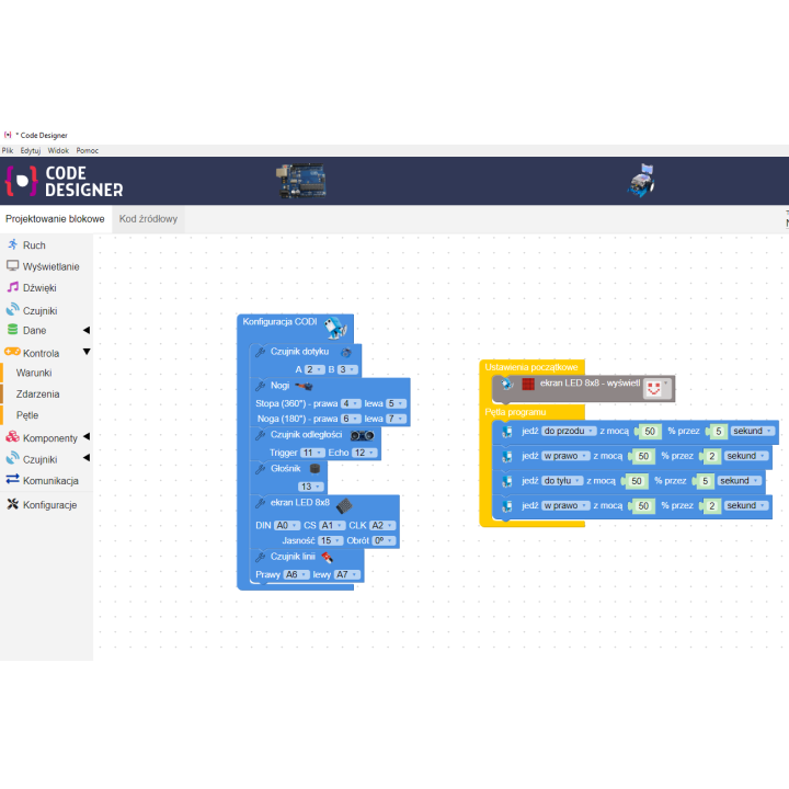 Robot edukacyjny CODI