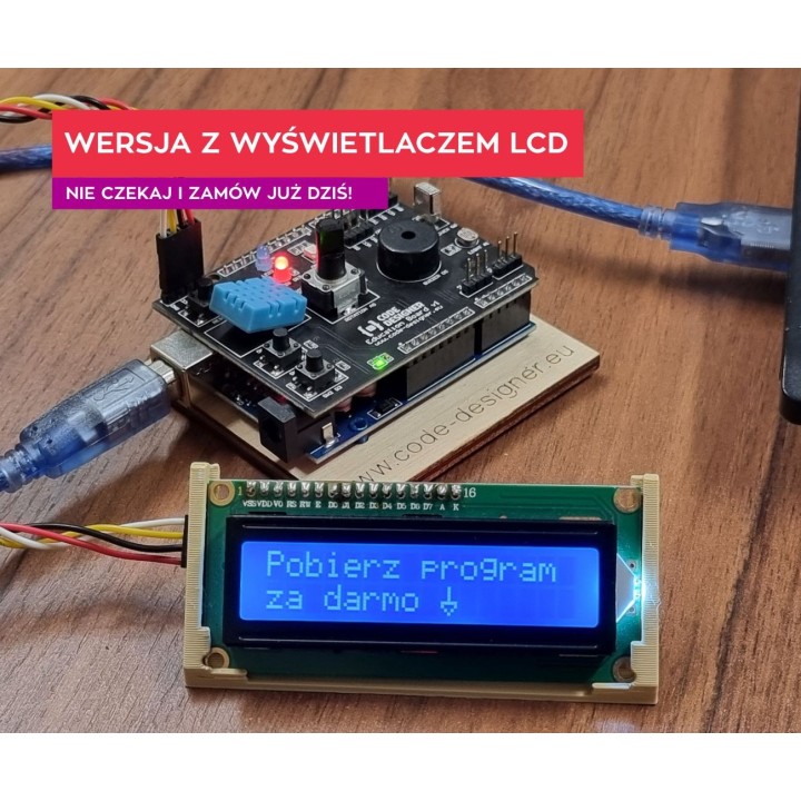 Zestaw edukacyjny - podstawowy + wyświetlacz LCD