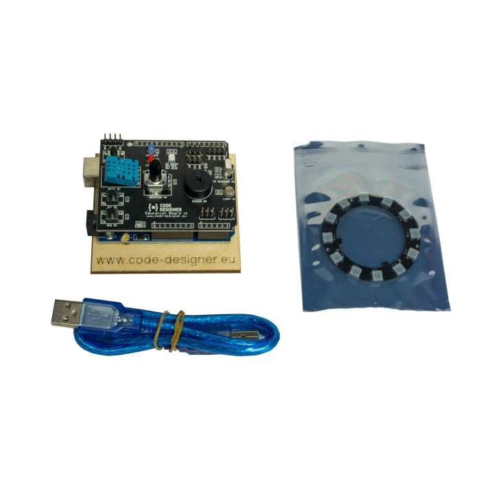 Zestaw edukacyjny - podstawowy + led ring