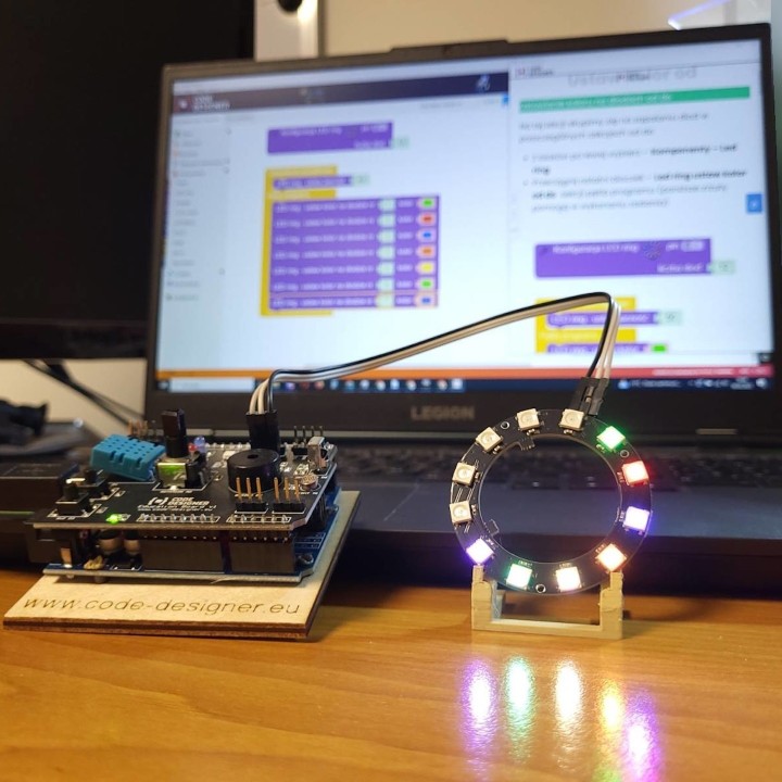 Zestaw LED Ring z 6 lekcjami – efekty świetlne od pierwszej minuty