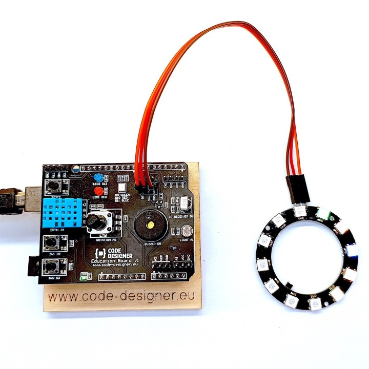 Zestaw LED Ring z 6 lekcjami – efekty świetlne od pierwszej minuty