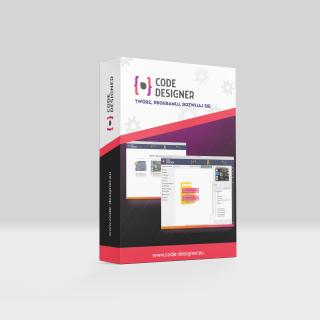 Darmowa licencja osobista Code Designer – programowanie Arduino bez opłat