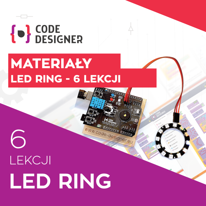 6 lekcji LED Ring – efekty świetlne, animacje, programowanie Arduino