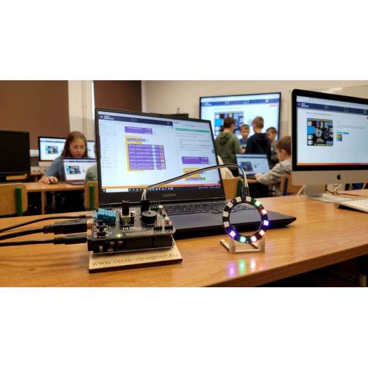 Pracownia mikrokontrolerów 10 szt. – wyposaż całą klasę z Code Designer