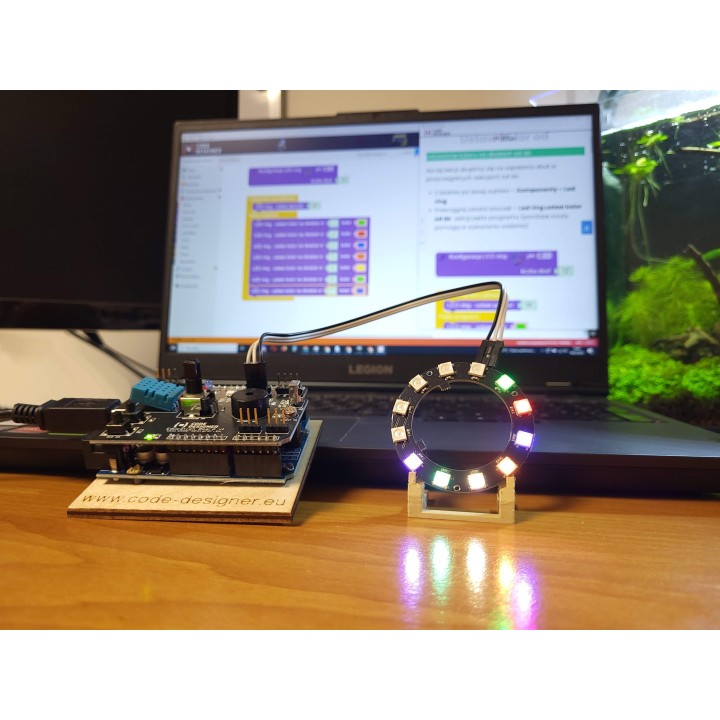 Kurs Arduino Plus ze sprzętem – Education Board v1, LED Ring i 26 lekcji
