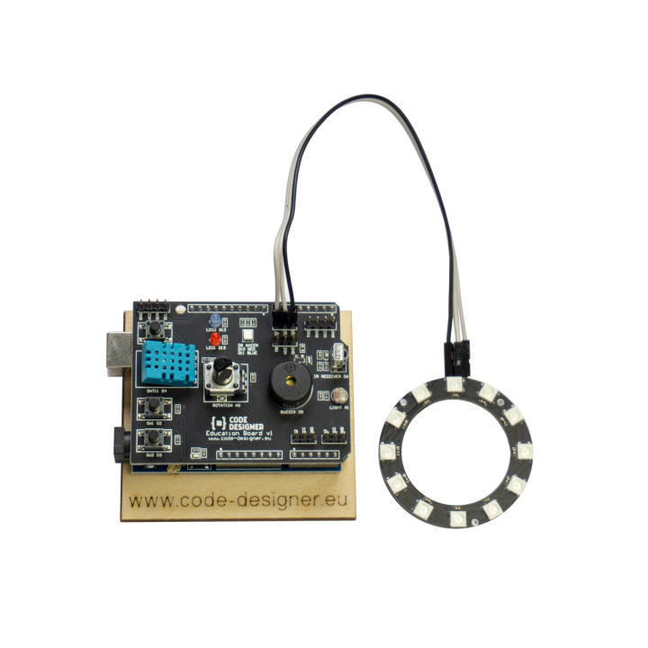 Kurs Arduino Plus ze sprzętem – Education Board v1, LED Ring i 26 lekcji