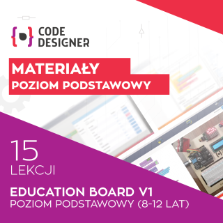 Kurs Arduino Pro ze sprzętem – Education Board v1 i pełny pakiet materiałów
