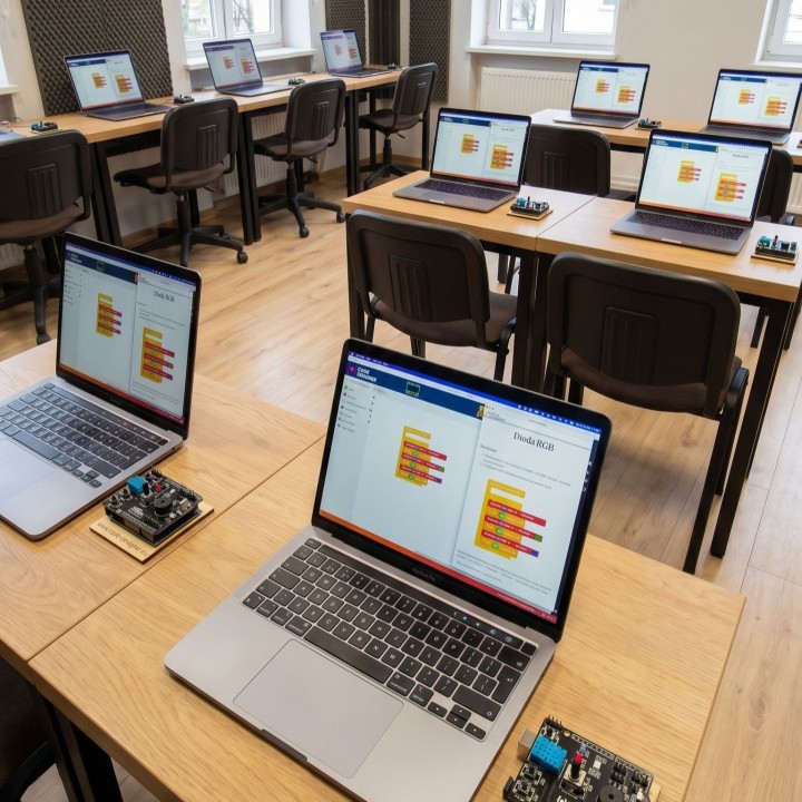 Kurs Arduino Pro ze sprzętem – Education Board v1 i pełny pakiet materiałów