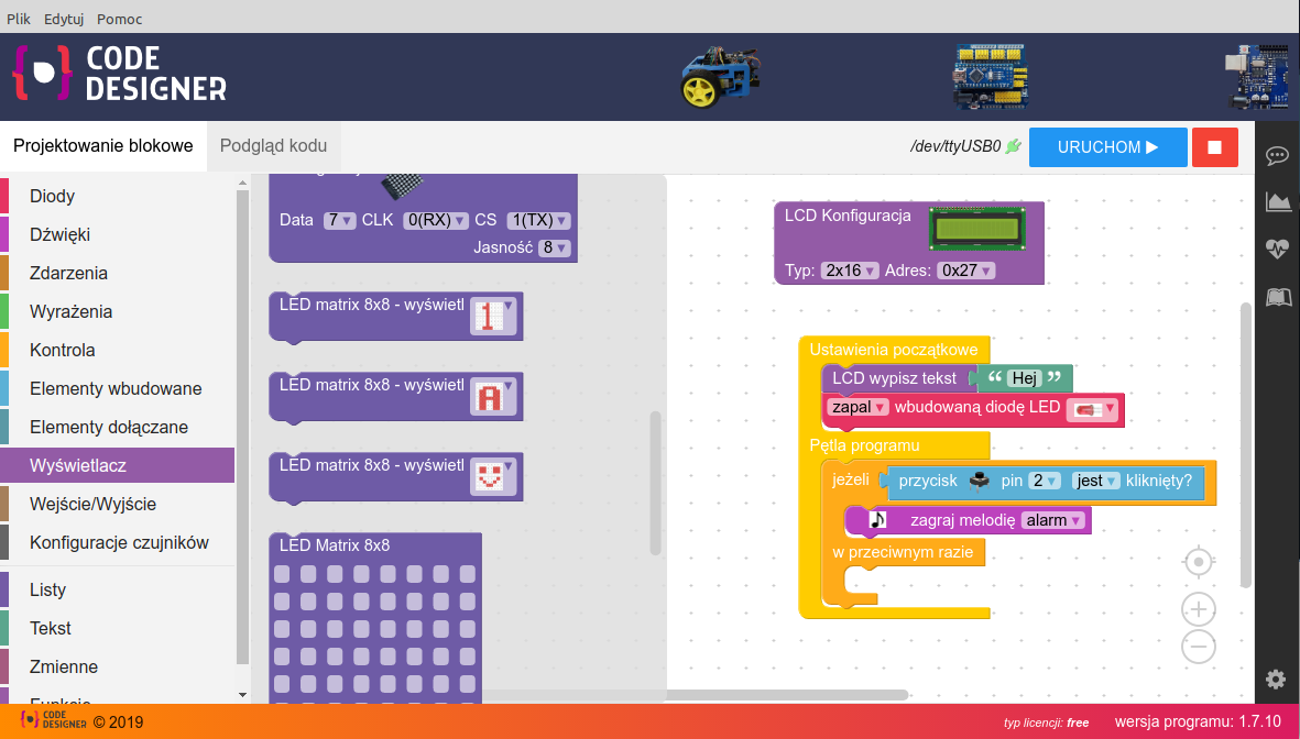 Licencja komercyjna Code Designer IDE