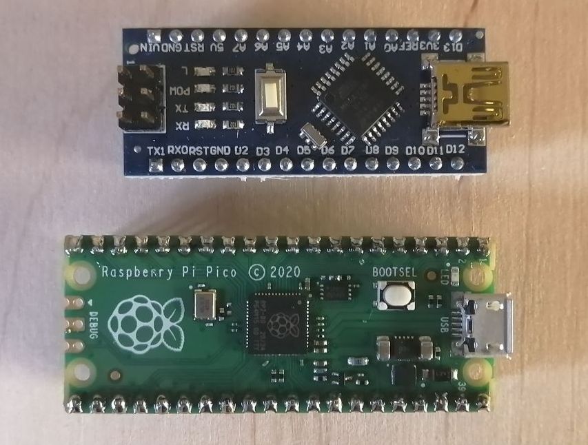 Arduino Nano Vs Raspberry Pi Pico Code Designer 1031