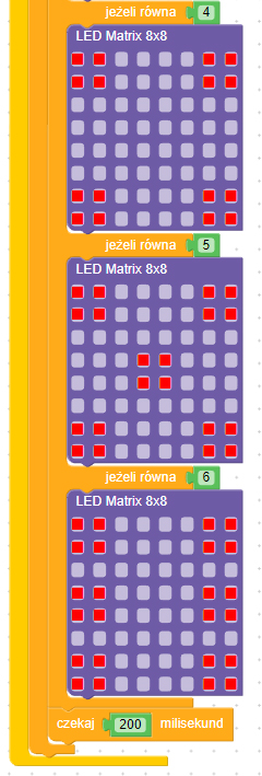 2.2 Diody led - kostka do gry 8