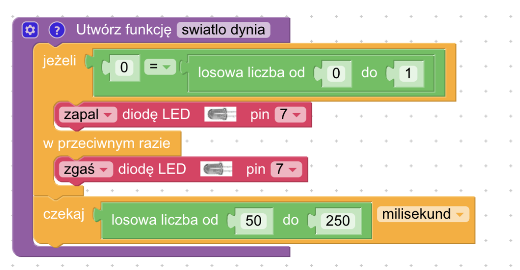Halloween z arduino i Code Designer 4